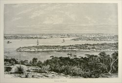 Topographical views Sydney