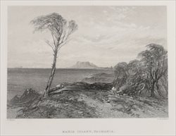 Topographical views Tasmania
